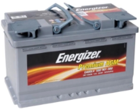AKUMULATOR AGM 12V 95AH 850A DESNO+ ENERGIZER  - AKU100 -  - EA95-L5