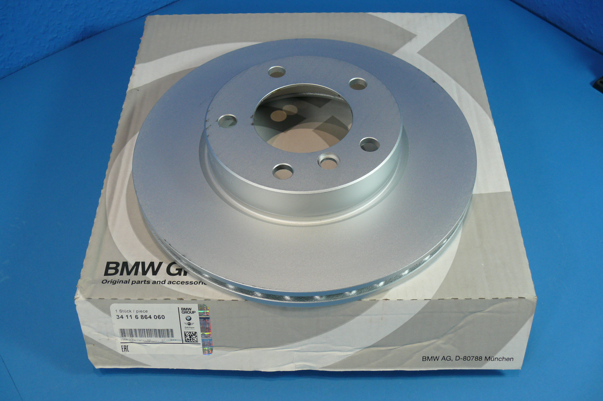 DISK PREDNJI BMW E36 - E46 ORIGINAL 34116855153 - 34116855153 - 34111165455 - 34116855153