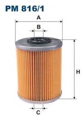FILTER NAFTE RENO CITROEN OPEL MITSUBISHI JEEP VOLVO NISSAN SUZUKI FILTRON  - FIL2473 - 7701207545 - PM816-1