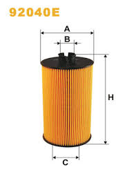 FILTER ULJA MERCEDES ATEGO SETRA 1998- WIX - 92040E - E160H01D28 - 92040E