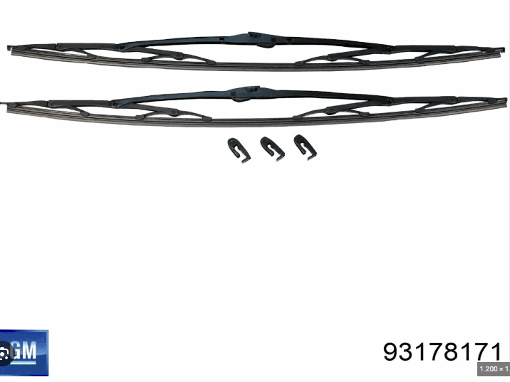 METLICA BRISACA, ZAFIRA A, 600 mm GM, 6272271, 