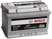 AKUMULATOR, 12V-74AH-680A, DESNO+, BOSCH S5, S5007, 0092S500