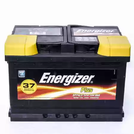 AKUMULATOR, 12V-74AH-680A, DESNO+, ENERGIZER PLUS, EP74-L3,