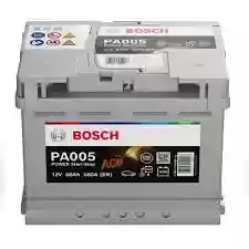 AKUMULATOR AGM 12V 60AH 680A DESNO+ BOSCH, 0092PA0050