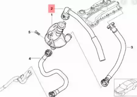 CREVO BMW X3 E46 Z4 E85 NA ULJNOM SEPARATORU AIC GERMANY AUT