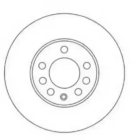 DISK PREDNJI VENTILIRAJUĆI 288X25 OPEL VECTRA B CALIBRA JURI
