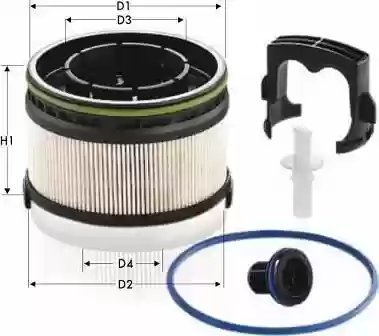 FILTER GORIVA MERCEDES E-KLASA W213 3.0d 2017- MAHLE, 6540920000, KX568KIT