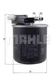 FILTER GORIVA MERCEDES A-B-E-CLASS 2.2-3.0d S212 2011-2019 MAHLE