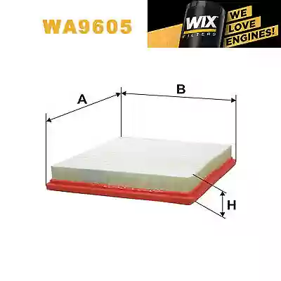 Filter vazduha Opel Insignia 1.6-2.0 08- Wix, 0834647, WA9605