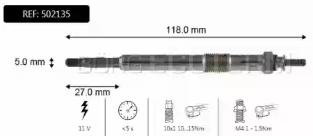 GREJAČ PEŽO/CITROEN /FORD 2.0HDI 2002-B, 5960.64-1473356, 50