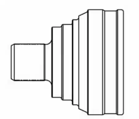 HOMOKINETIČKI ZGLOB AUDI A100 2000CM3  2000CM3 ABS 1990 1994