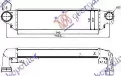 INTERKULER E46 M47-47N-57 2.0 td 2001-2003, 17517786351, 018606200