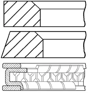 KARIKE 86,00 OPEL 1,5 X 1,5 X 3MM  800021240000