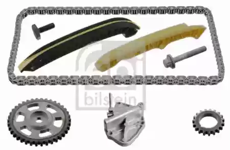 LANAC SA ZUPCANICIMA FABIA 1.2 MOTORI BBM, CHFA 2005-2014 FEBI veliki set, 03D109158C, 46365