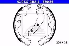 PAKNOVI TOYOTA YARIS, PEZO 107, CITROEN C1, 2005-2014 ATE, 4241.N2, 03.0137-0466.2