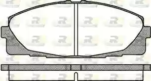 PLOCICE PREDNJE TOYOTA HIACE 2.5 D-4D 2001-2012 ROADHOUSE, 04465-26420, 21325.00,