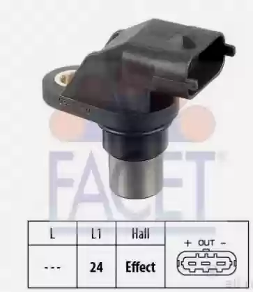 SENZOR BREGASTE FIAT PUNTO 1200CM3 2003 FACET, 46786049, 9.0