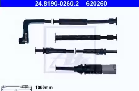 SENZOR ISTROSENOSTI PLOCICA BMW F01 PREDNJI, 34356775850, 24