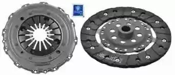 SET KVAČILA TRANSPORTER T4 2.5 TDI 1995-2003 220mm SACHS