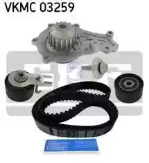 SET ZUPCENJA SA PUMPOM VODE FORD 1.6TDCI -2012 SKF, 9654514780, VKMC03259,