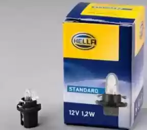 Sijalica instrument table 1.2W komplet postolje B8.5d Hella 893919040, 8GA007997-031