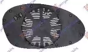 STAKLO RETROVIZORA, BMW E90-E87 LEVO, 51167252893, 031707612,