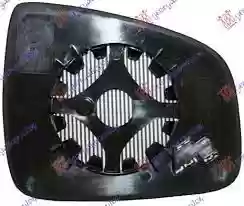 STAKLO RETROVIZORA DACIA SANDERO 2007-2012 LEVO, 6001549716, 015007602,