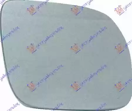 STAKLO RETROVIZORA POLO ELEKTRIČNO DESNO 1999-2001, 3B1857522E, 017207601,
