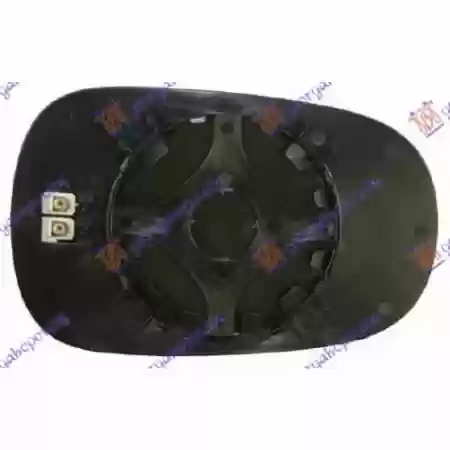 STAKLO RETROVIZORA RENO CLIO 1998-2001 LEVO SA GREJACEM, 7701040426, 074907612,