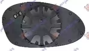 STAKLO RETROVIZORA SA GREJAČEM BMW E90-E87 2005-2008 LEVO, 51167132735, 031707602