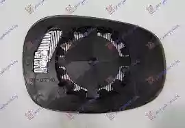 STAKLO RETROVIZORA SA GREJAČEM PLAVO BMW E90-E91 2008-2012 LEVO, 51167158309, 154007612,
