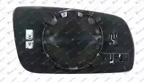STAKLO RETROVIZORA SKODA OKTAVIA SA GREJAČEM LEVO 1997-2010, 6Y1857521P, 013607612,