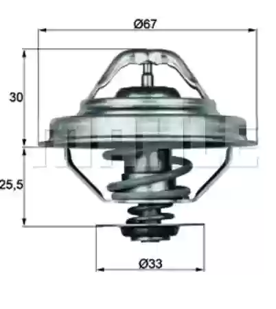 TERMOSTAT BMW M40 M50 92C BEHR 11537511083, TX2892D
