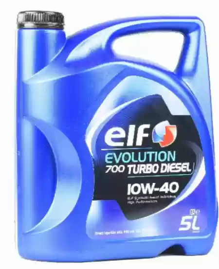 ULJE ELF 10W40 EVOLUTION 700 TURBO DIZEL 5 LITRA 216672, ULJEELF