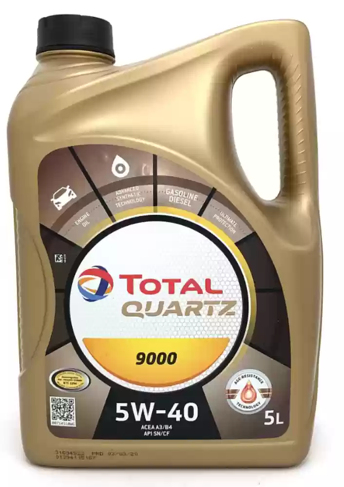 ULJE TOTAL Q 9000 5W-40 5LITRA, 173574