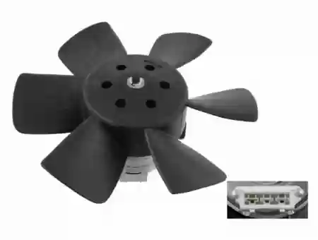 VENTILATOR HLADNJAKA GOLF 2, POLO, PASAT -1994 280mm-100-60W FEBI, 165959455L, 06989