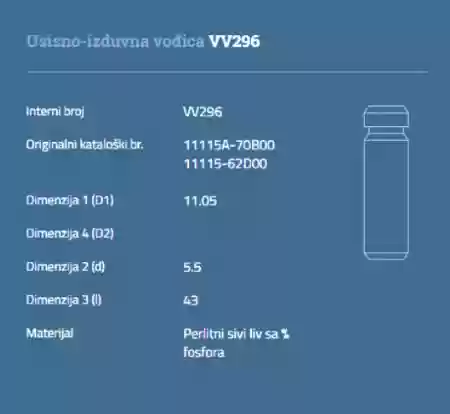 VOĐICA VENTILA DAEWOO 800CM3 MATIZ TICO AUTOVENTIL VV296