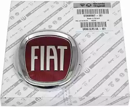 ZNAK ZADNJI FIAT 500 - PANDA CRVENI 2012- ORIGINAL, 735565897, 