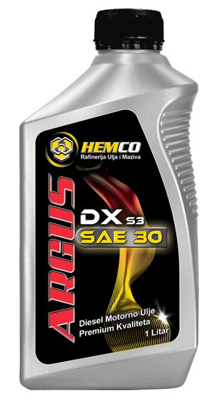 MOTORNO ULJE HEMCO ARGUS DX S-3 SAE 30 10LIT - ULJ711 -  - AFGUSDXS-3SAE30