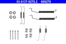 OPRUGA PAKNOVA PEZO 206 CITROEN C2 RENO CLIO -2016 ATE - 03.0137-9278.2 - 4308.68 - 03.0137-9278.2
