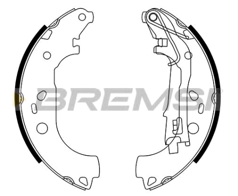 PAKNOVI 228x42 FIAT DOBLO (AP) 2001- BREMSI - GF0161 - 77362756 - GF0161