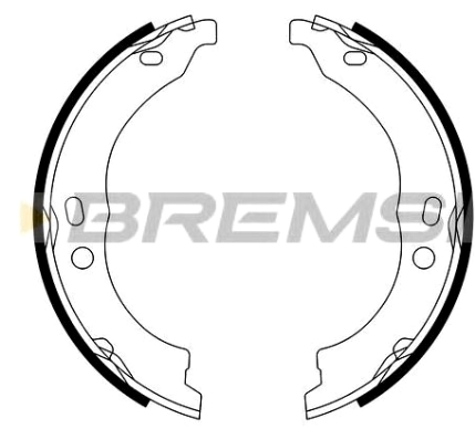 PAKNOVI 172x42 RUČNE CITROEN JUMPER FIAT DUCATO 2006- BREMSI - GF0188 - 4241.N5 - GF0188