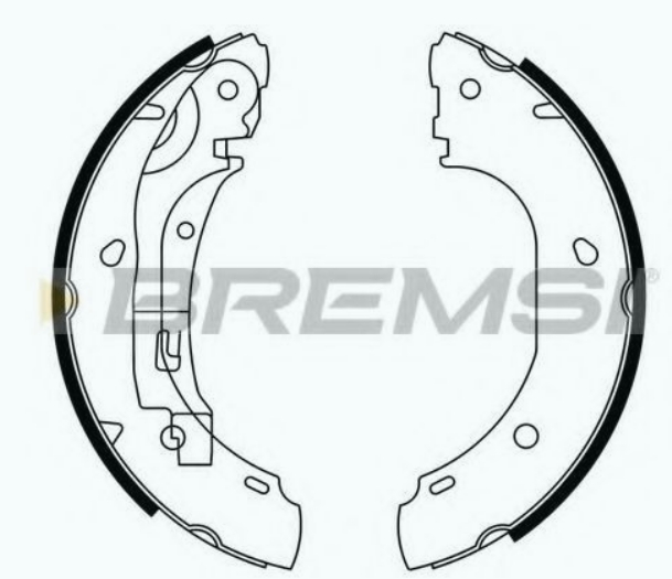 PAKNOVI CITROEN JUMPER FIAT DUCATO RENO CLIO2 BREMSI - GF0186 - 4241.L2 - GF0186