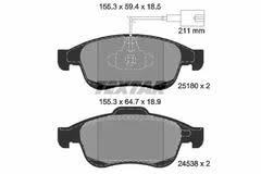 PLOCICE PREDNJE ALFA GIULIETA 1.4-2.0 tanje 2010-2020 TEXTAR - 2518001 - 77365355 - 2518001