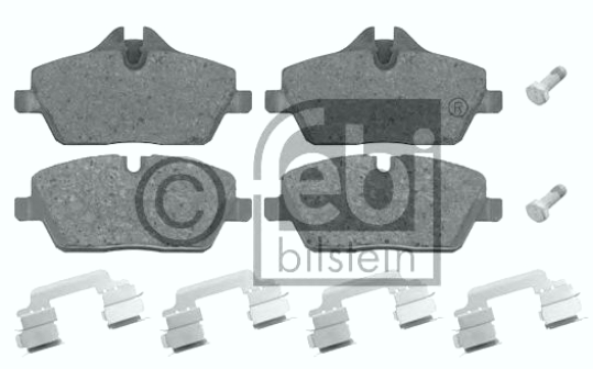 PLOČICE PREDNJE BMW E81/E87 118d  FEBI - 16559 - 34116774050 - 16559