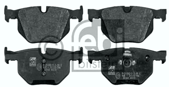 PLOČICE ZADNJE BMW E60 2.0-3.0 FEBI - 16466 - 34216763044 - 16466