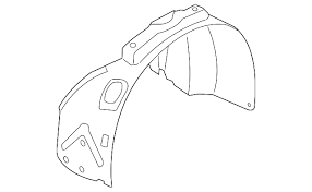 PODKRILO PREDNJE AUDI A6 2008-2011 DESNO ORIGINAL - PLA83 - 4F0821134P - 571004