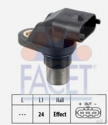 SENZOR BREGASTE FIAT PUNTO 1.2 2003 FACET - 9.0344 - 46786049 - 9.0344