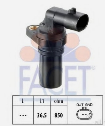 SENZOR RADILICE FIAT 1.3 JTD FACET - 9.0407 - 1247679-73502752 - 9.0407