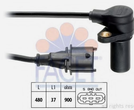 SENZOR RADILICE FIAT 1.9 JTD SK FACET - 9.0169 - 46481639-60814769 - 9.0169